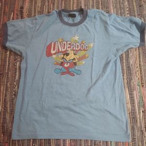 Underdog vintage graphic ringer tee